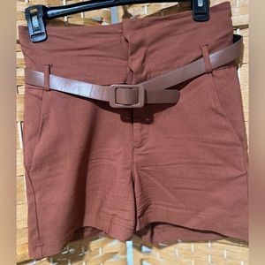 Brown Women’s Dress Shorts